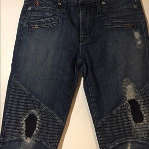 Hudson Jeans - Motto Crop Skinny Leg Jeans